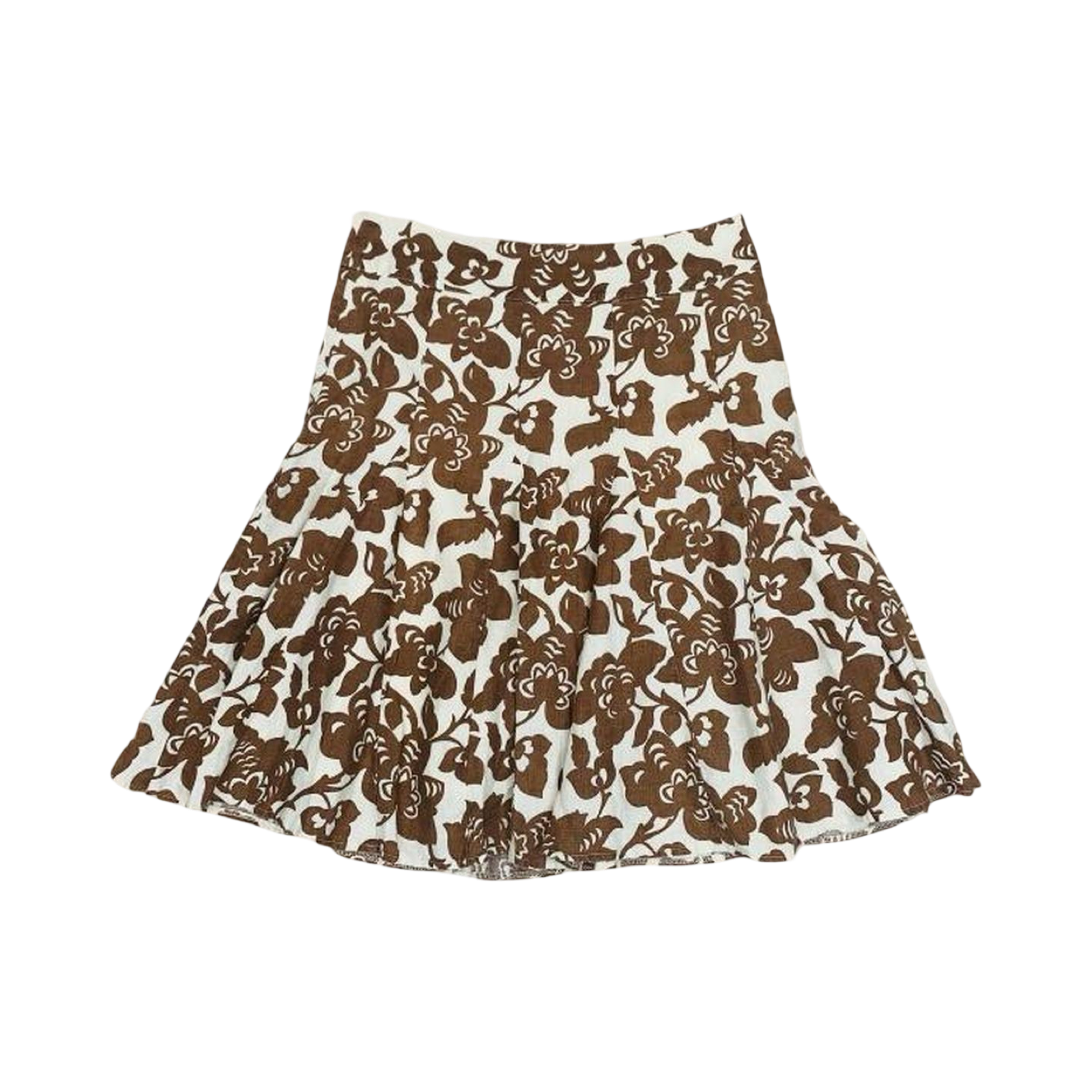 Boden vintage original cotton floral print skirt uk8