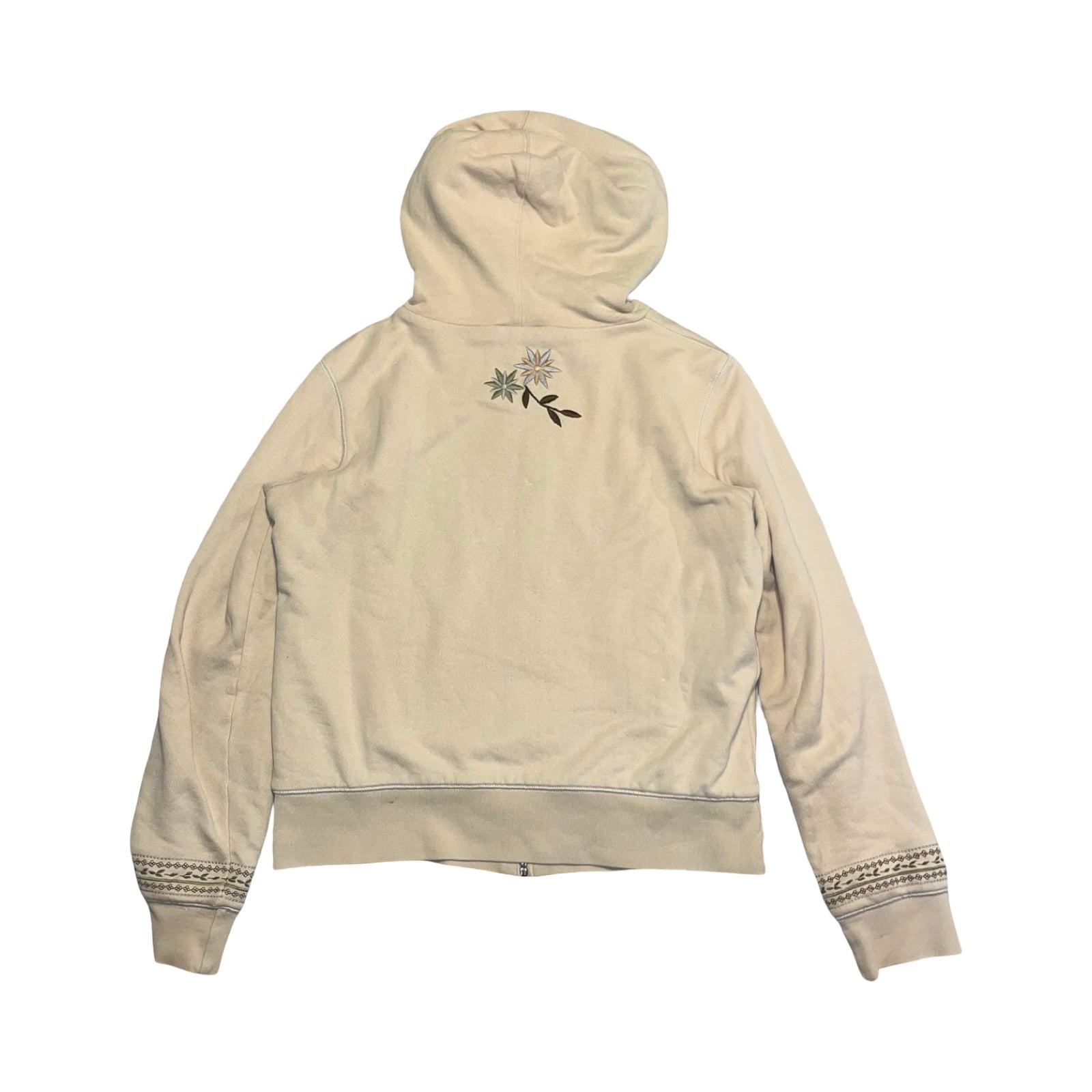 NEXT 2000’s Y2K cream fur lined hood jacket uk14
