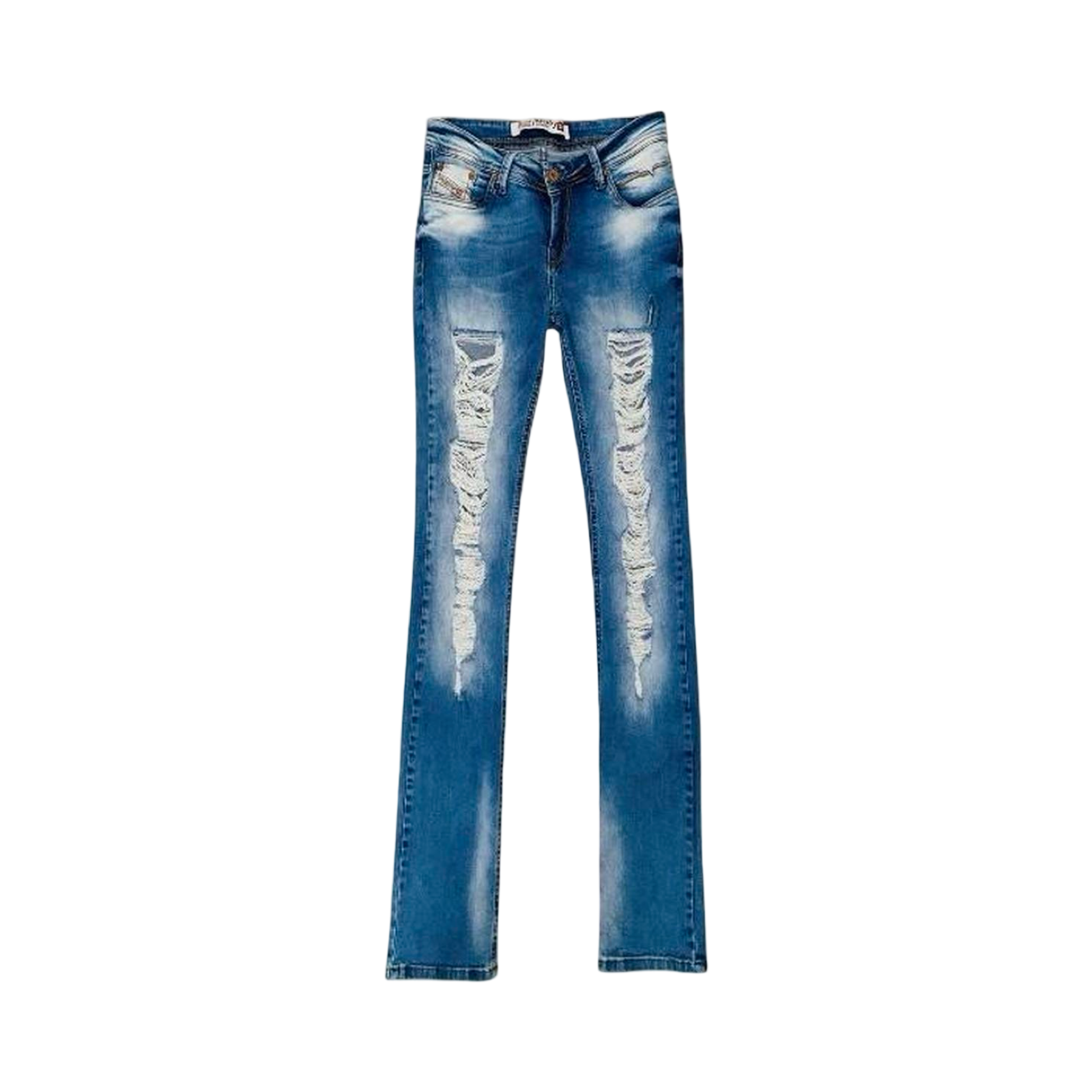 Diesel industry denim division
 y2k ripped straight leg jeans ukS