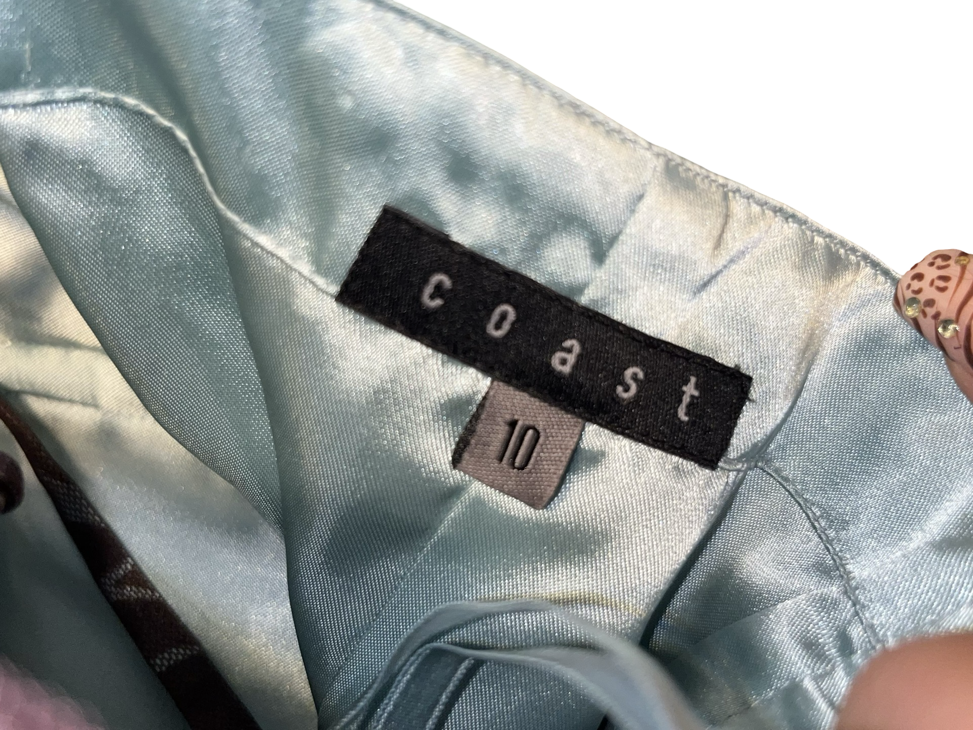 Y2K Coast Ruched Mesh Cami Top | UK 10