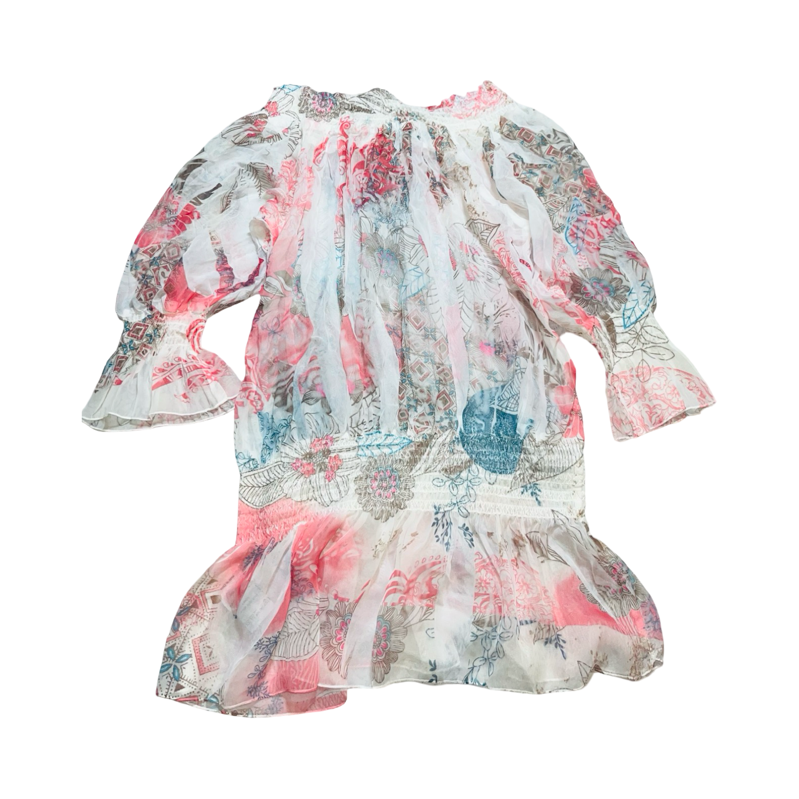 Jane Norman 2000’s cute boho vibe dress uk12
