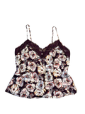 Y2K Autograph Floral Silk Lace Cami Top | UK 10
