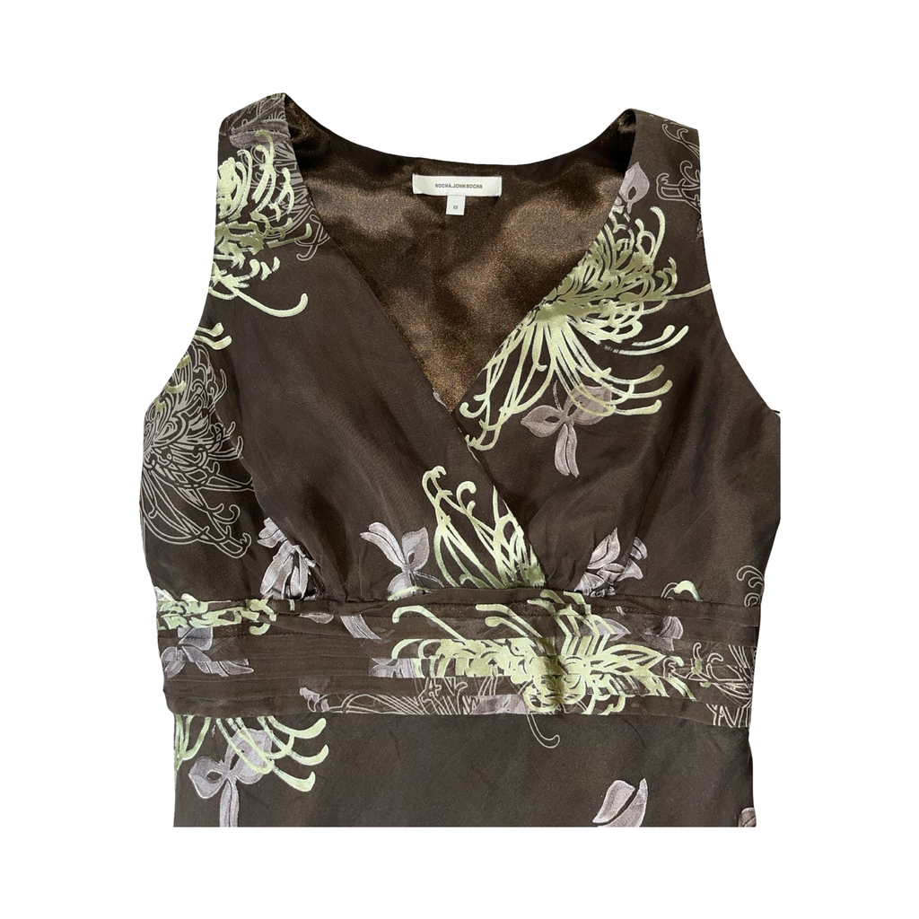 Rocha John Rocha silk blend dress uk8