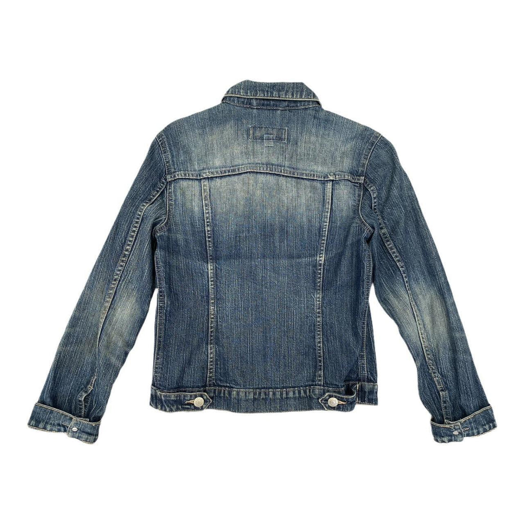 Stunning next petite denim jacket y2k ukS