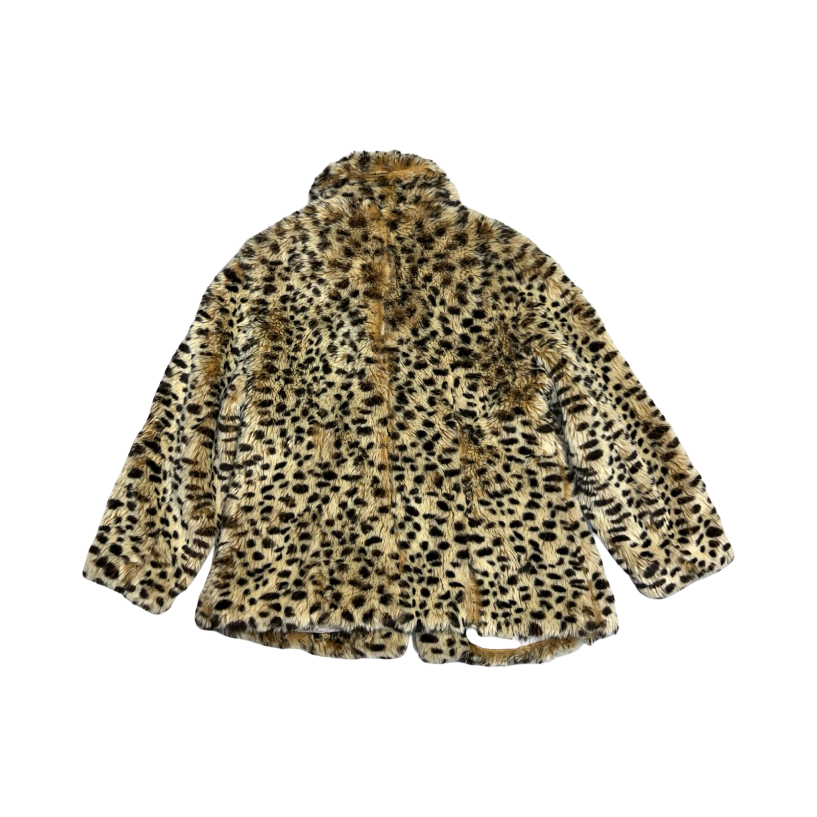 River island l’art 2000’s Y2K fur coat uk 12