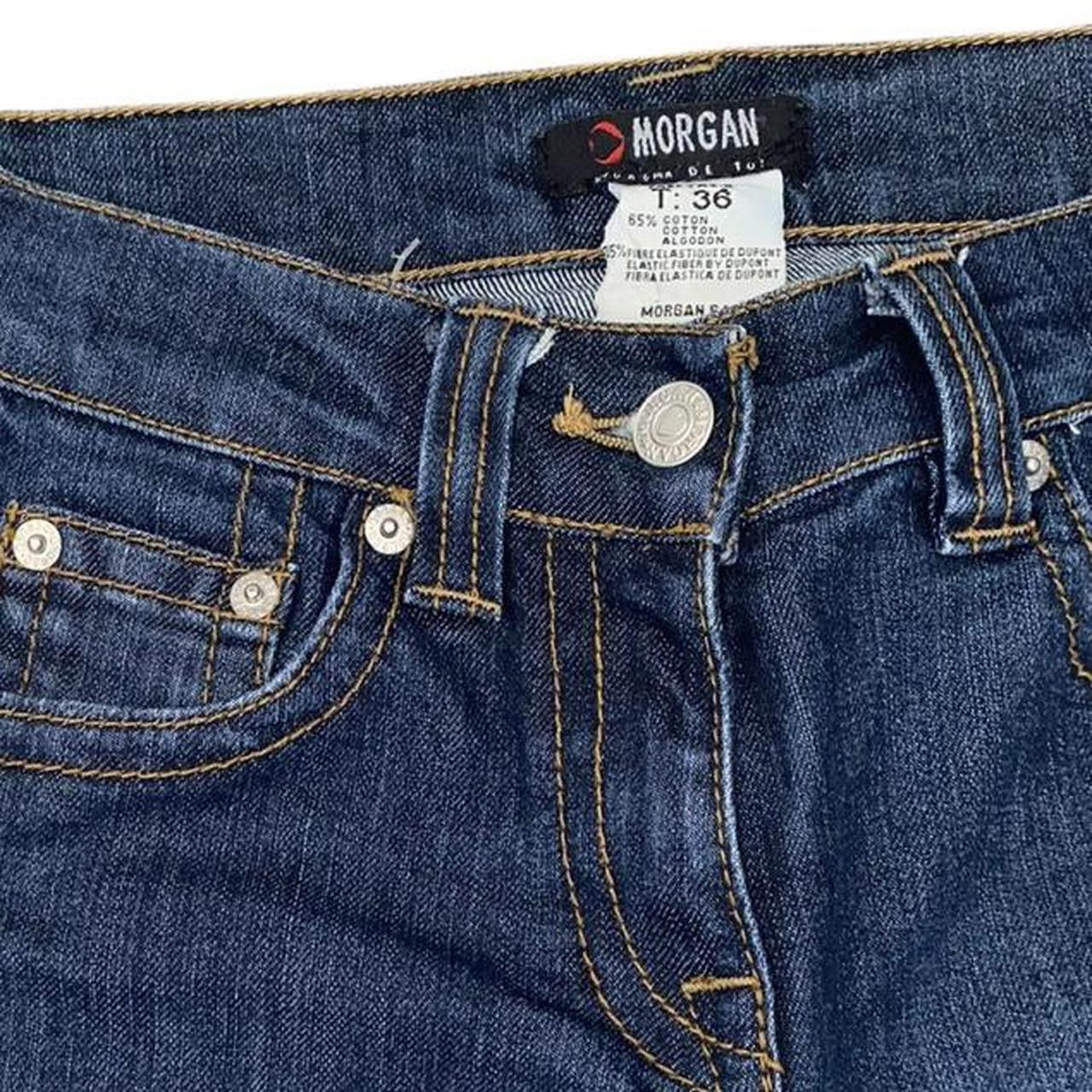 Dark wash Morgan De toi capri y2k 2000’s  jeans ukS